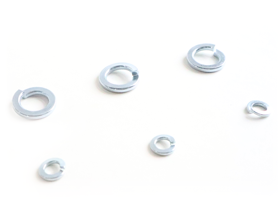 Galvanized spring washers