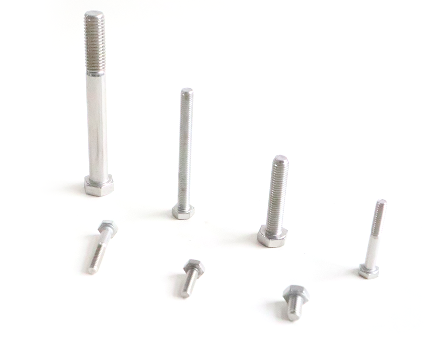 Stainless steel hexagonal bolts