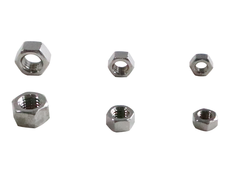 Stainless steel hexagonal nuts