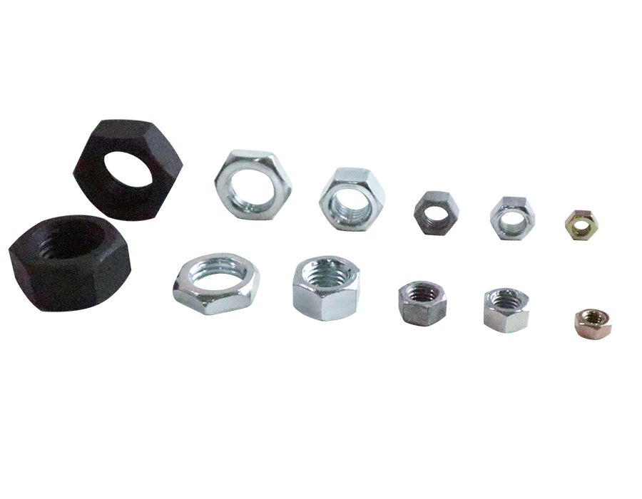 Carbon steel hexagonal nuts