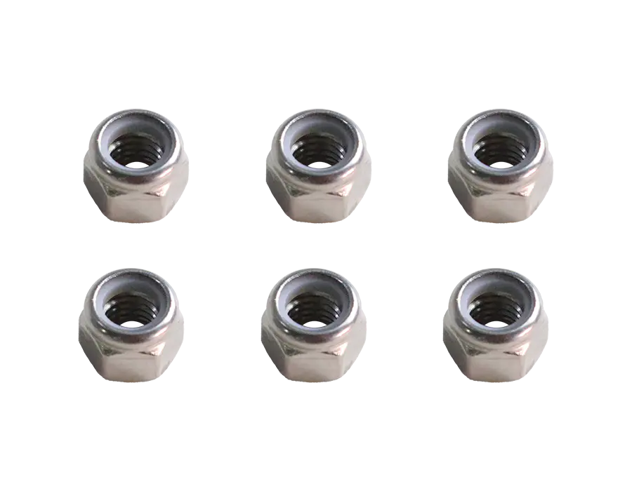 Stainless steel nylon lock nuts